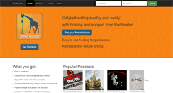 Desktop Screenshot of michelegermain.podhoster.com
